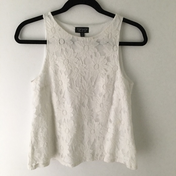 Topshop lace tank - Picture 1 of 4